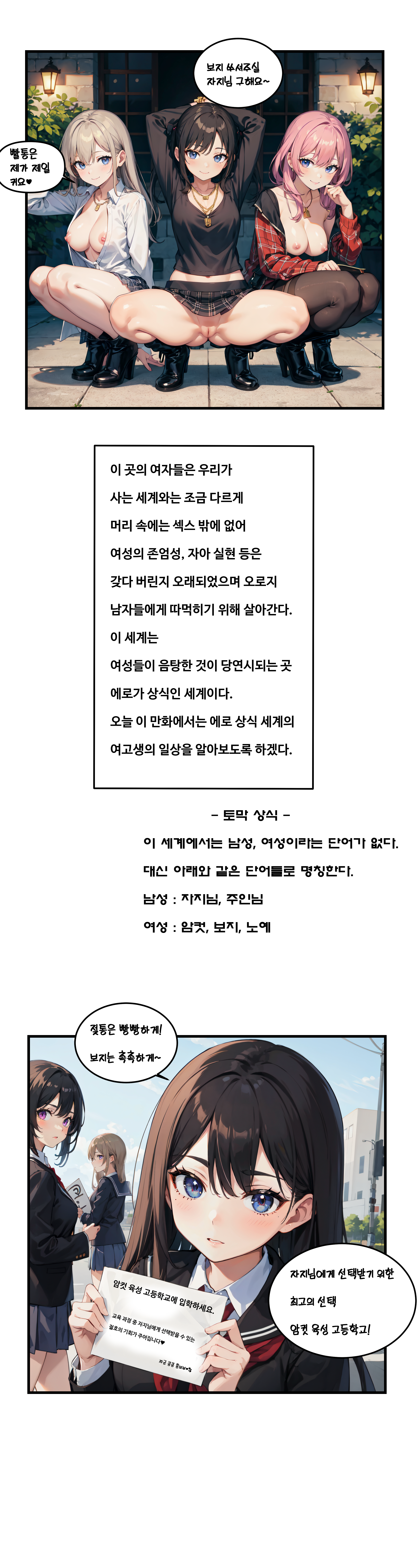 에로가 상식인 세계의 여자고등학교 썸네일
